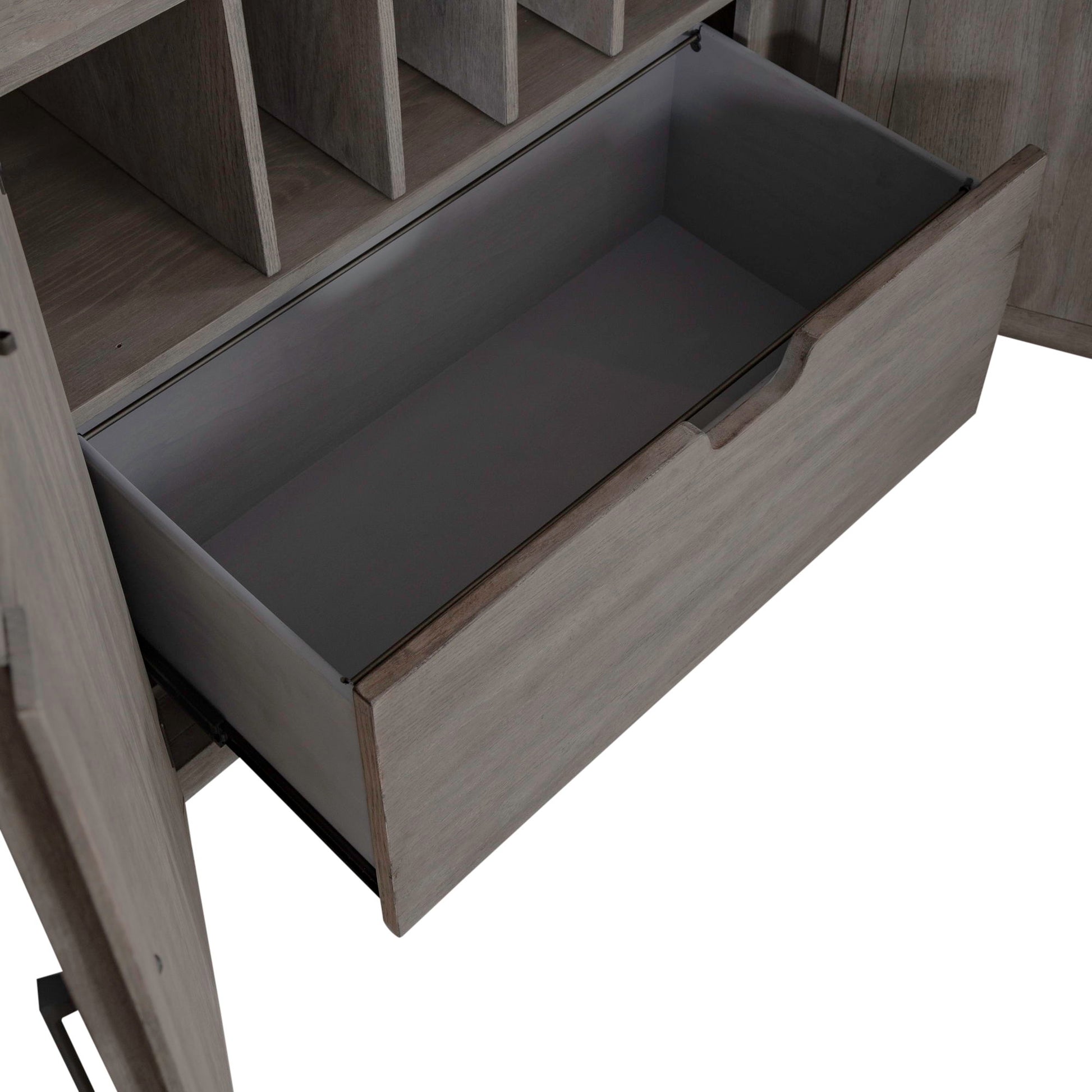 Winslow - Accent Buffet - Smokey Ash - Hornell Furniture Outlet