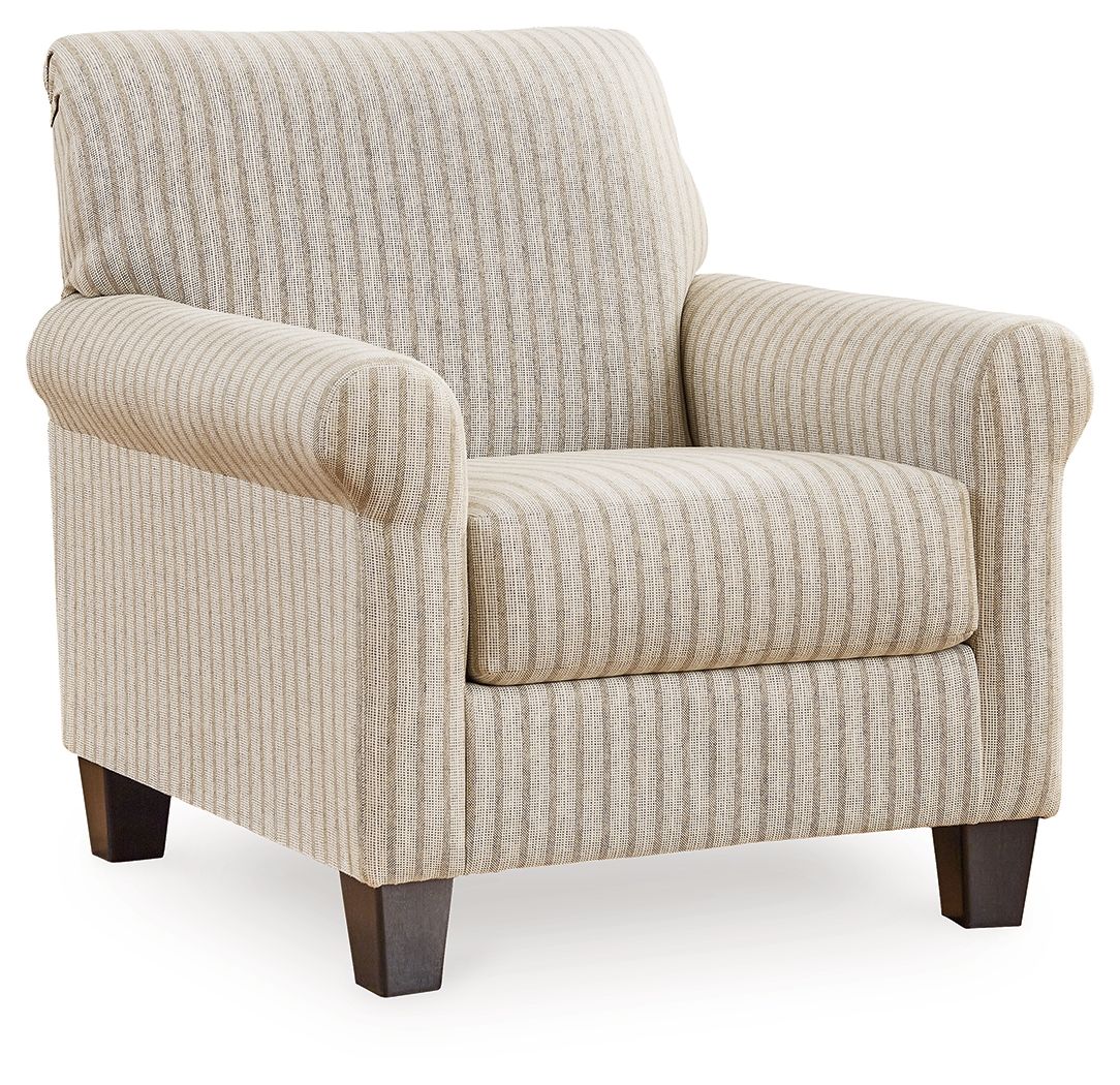 Valerani - Sandstone - Sofa, Loveseat, Accent Chair - Hornell Furniture Outlet
