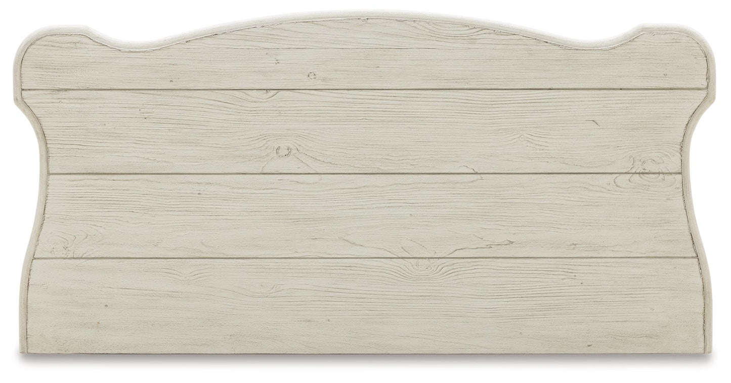 Arlendyne - Antique White - Five Drawer Chest - Hornell Furniture Outlet