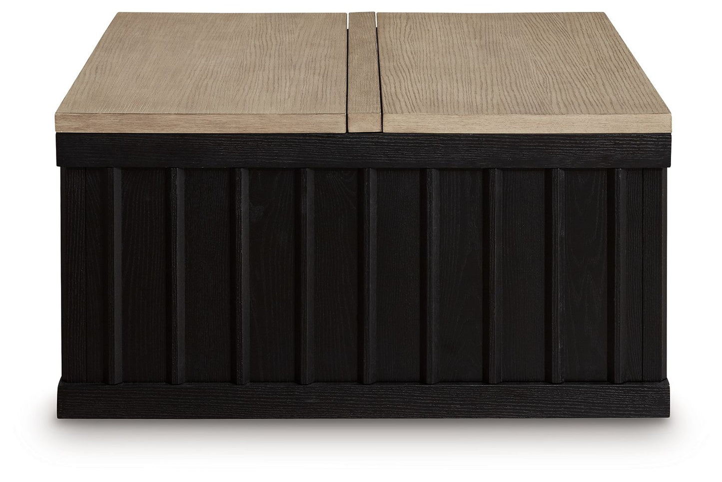 Rylandyn - Lift Top Cocktail Table - Black / Light Brown - Hornell Furniture Outlet