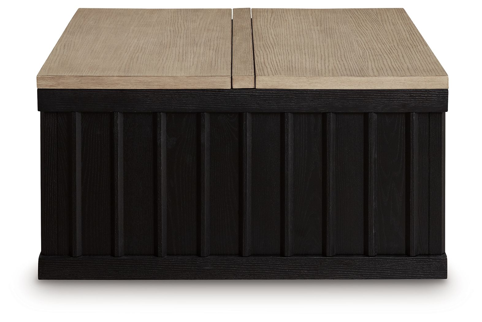 Rylandyn - Lift Top Cocktail Table - Black / Light Brown - Hornell Furniture Outlet