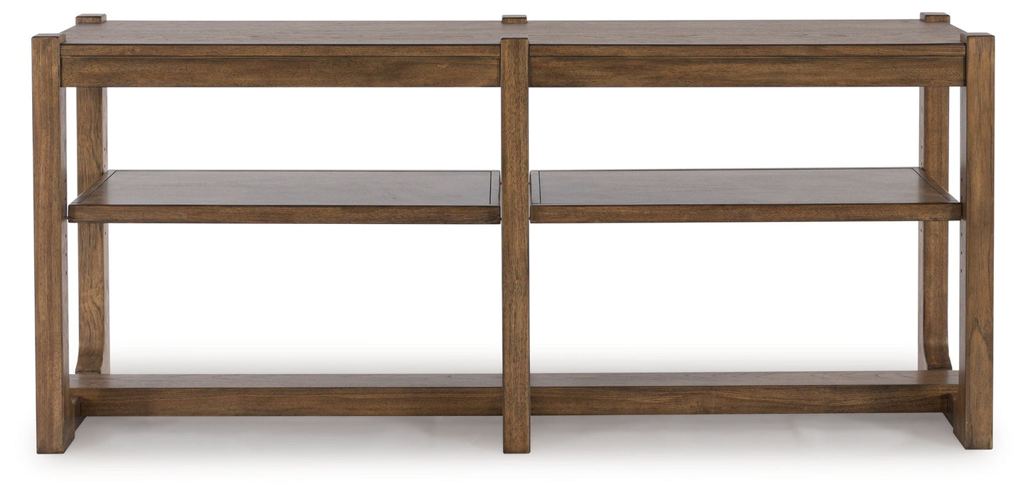 Cabalynn - Sofa Table - Light Brown - Hornell Furniture Outlet