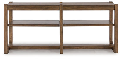 Cabalynn - Sofa Table - Light Brown - Hornell Furniture Outlet