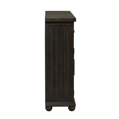 Harvest Home - Hall Buffet - Black - Hornell Furniture Outlet
