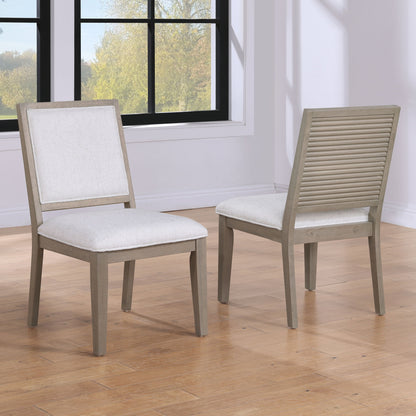 Lily - Side Chair (Set of 2) - Gray - Hornell Furniture Outlet