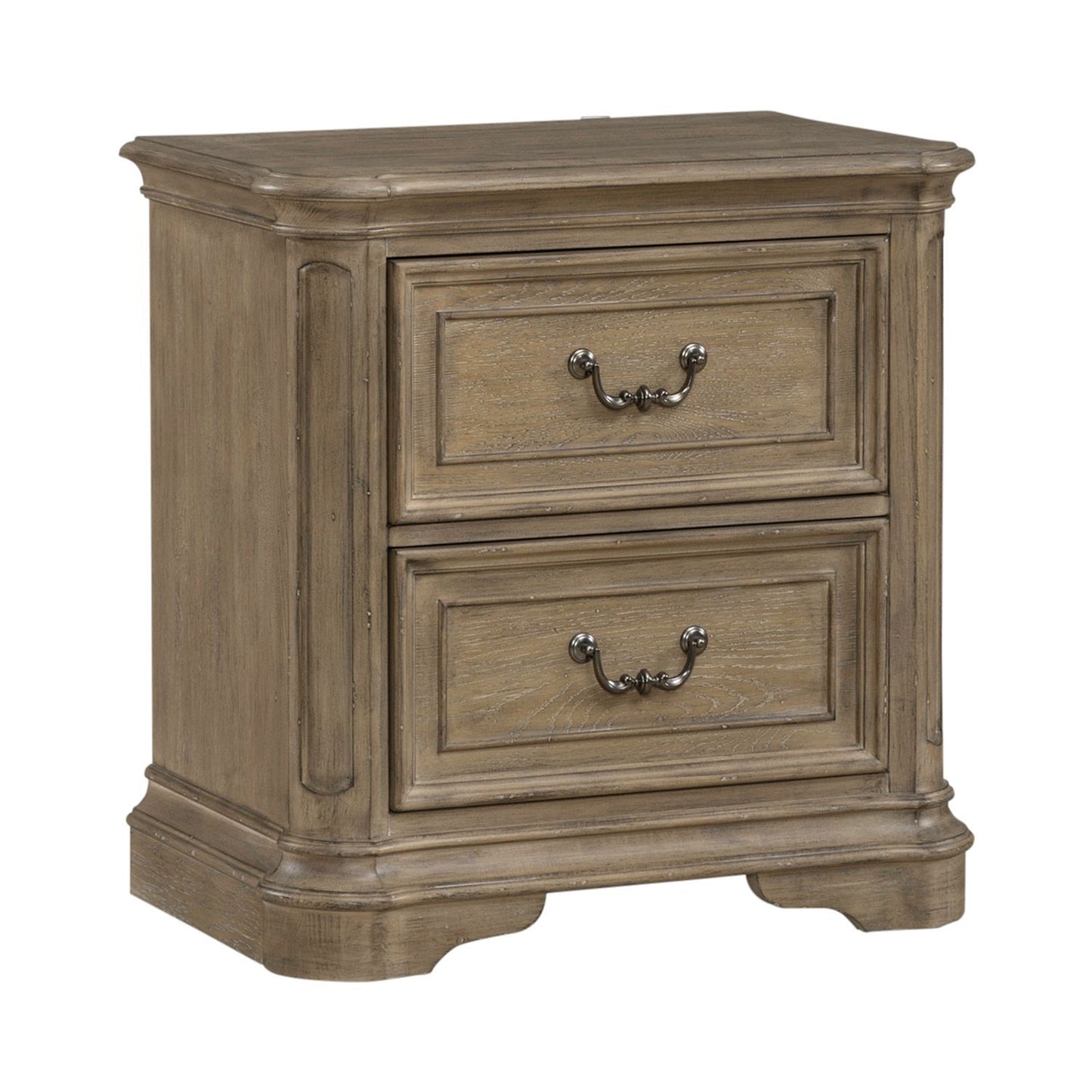 Magnolia Manor - 2 Drawer Night Stand - Hornell Furniture Outlet