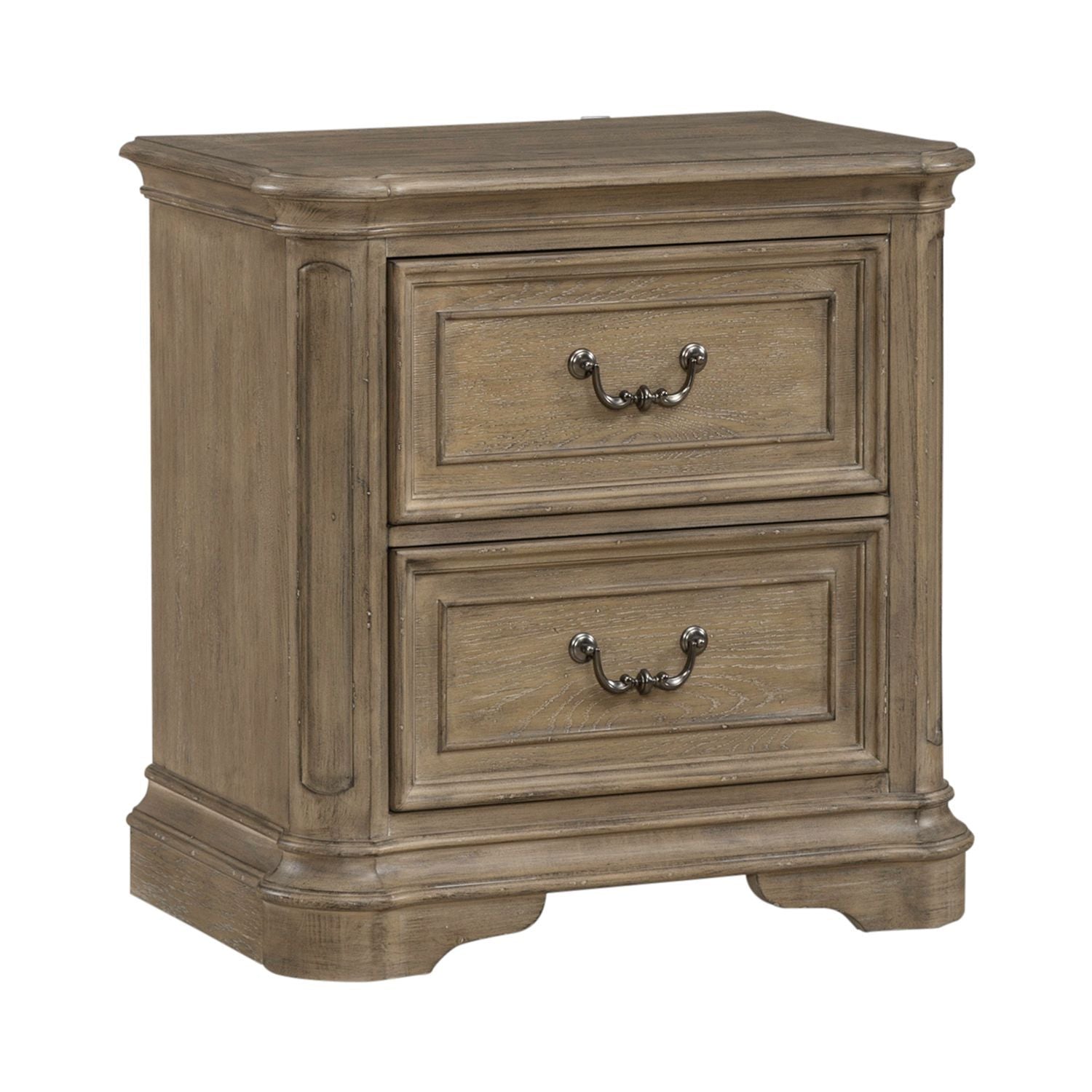 Magnolia Manor - 2 Drawer Night Stand - Hornell Furniture Outlet