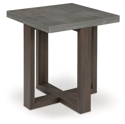 Dynnford - Gray / Brown - Occasional Table Set (Set of 3) - Hornell Furniture Outlet