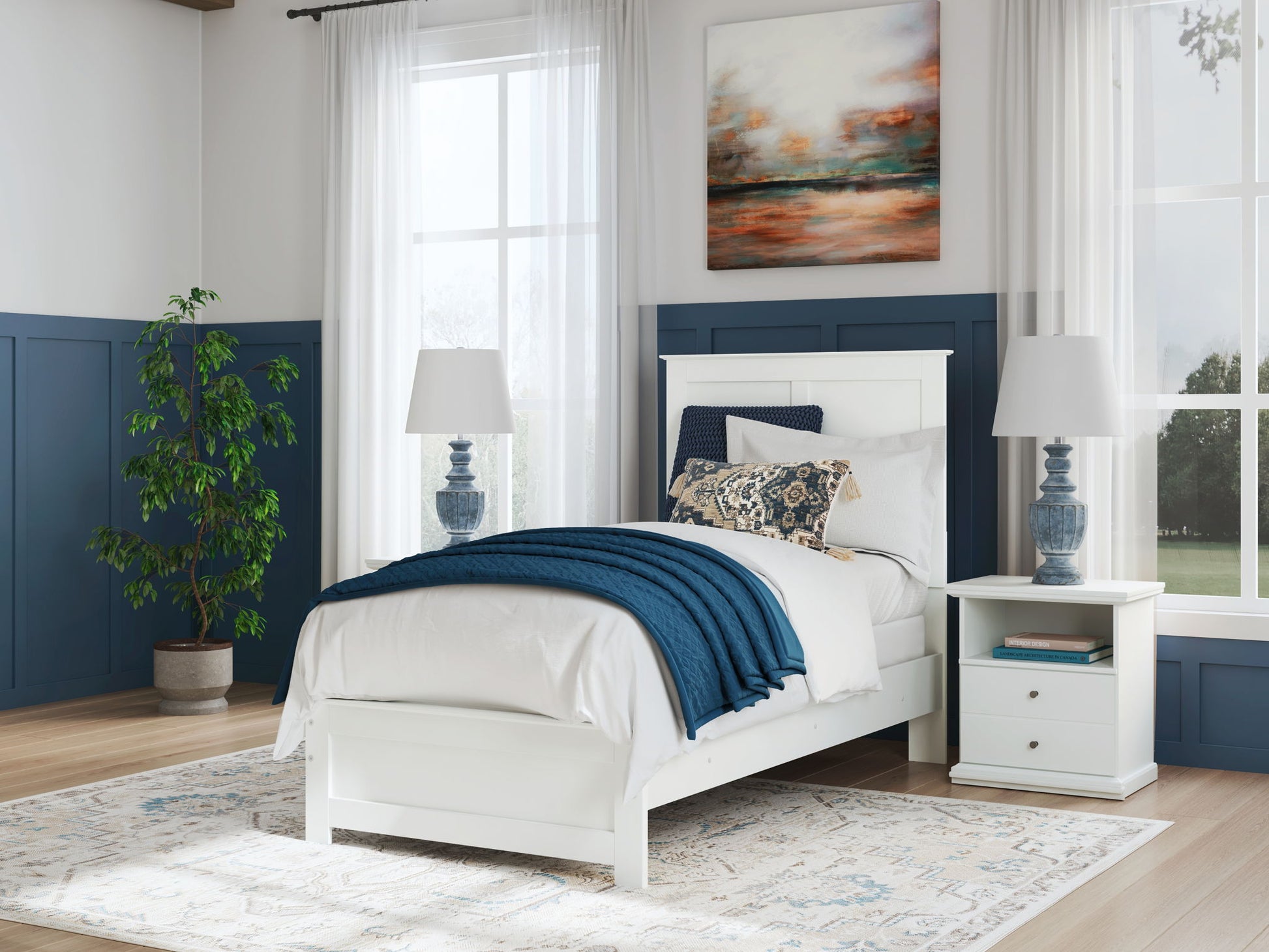 Bostwick Shoals - Panel Bedroom Set - Hornell Furniture Outlet
