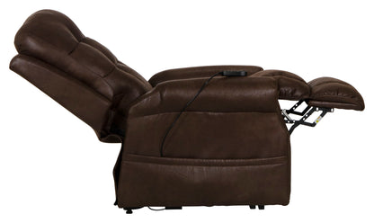 Ramsey - Power Lift Lay Flat Recliner With Heat & Massage - Hornell Furniture Outlet