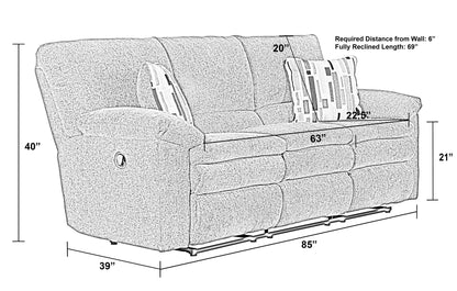 Tosh - Reclining Sofa - Hornell Furniture Outlet