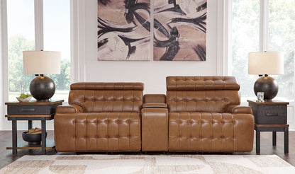 Temmpton - Power Reclining Sectional - Hornell Furniture Outlet