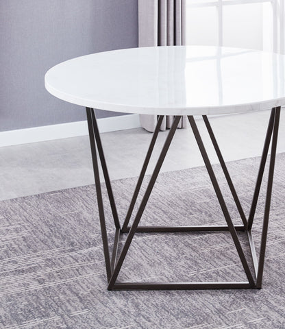 Ramona - 5 Piece Dining Set - White - Hornell Furniture Outlet