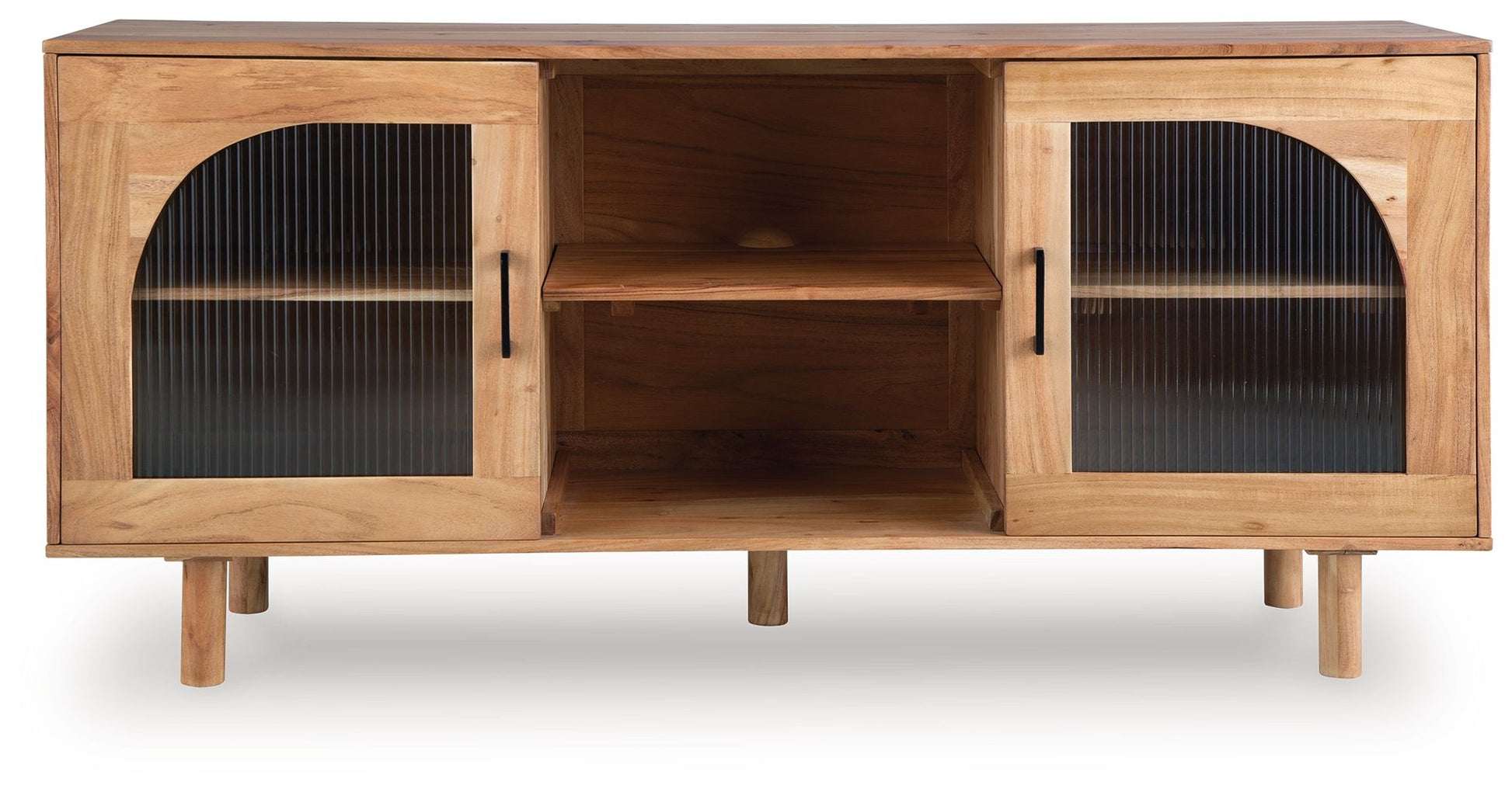 Adway - Natural Brown - Accent Cabinet - Hornell Furniture Outlet