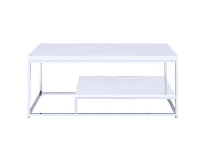 Lucia - Cocktail Table - White - Hornell Furniture Outlet