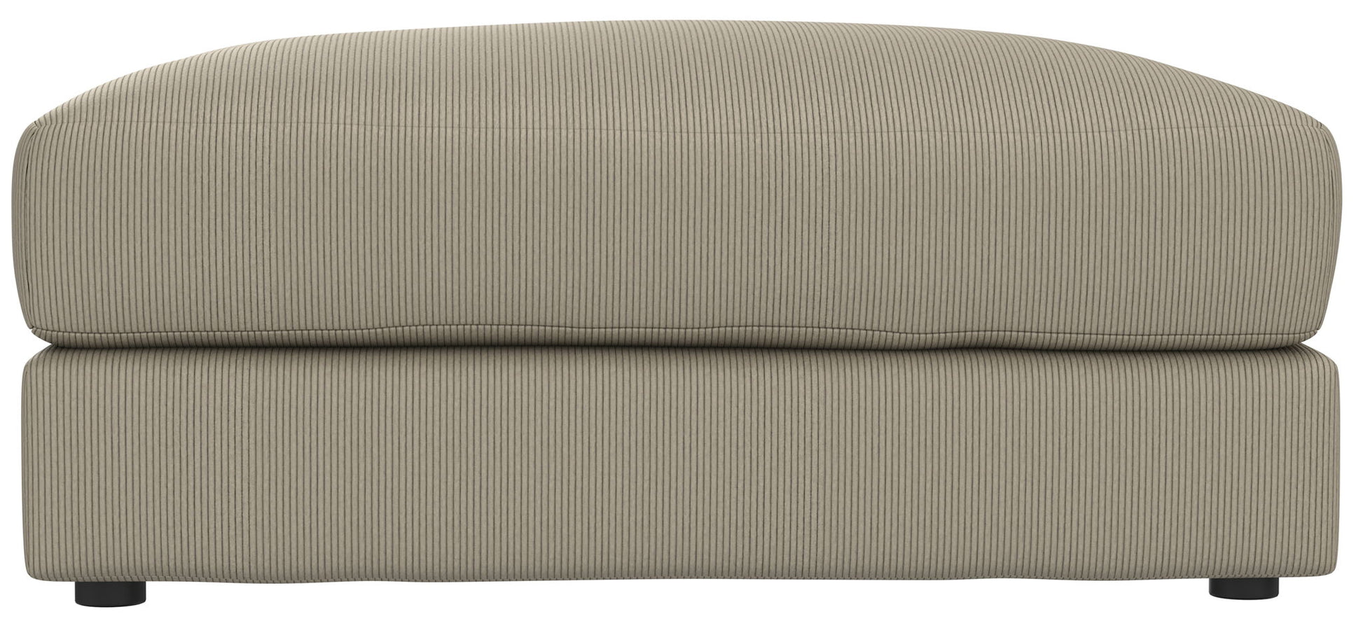 Ezra - Ottoman - Twine - Hornell Furniture Outlet