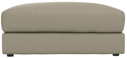 Ezra - Ottoman - Twine - Hornell Furniture Outlet