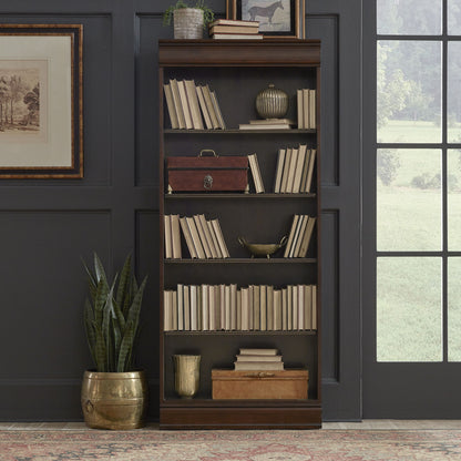 Brayton Manor - Jr Executive Bookcase (RTA) - Hornell Furniture Outlet