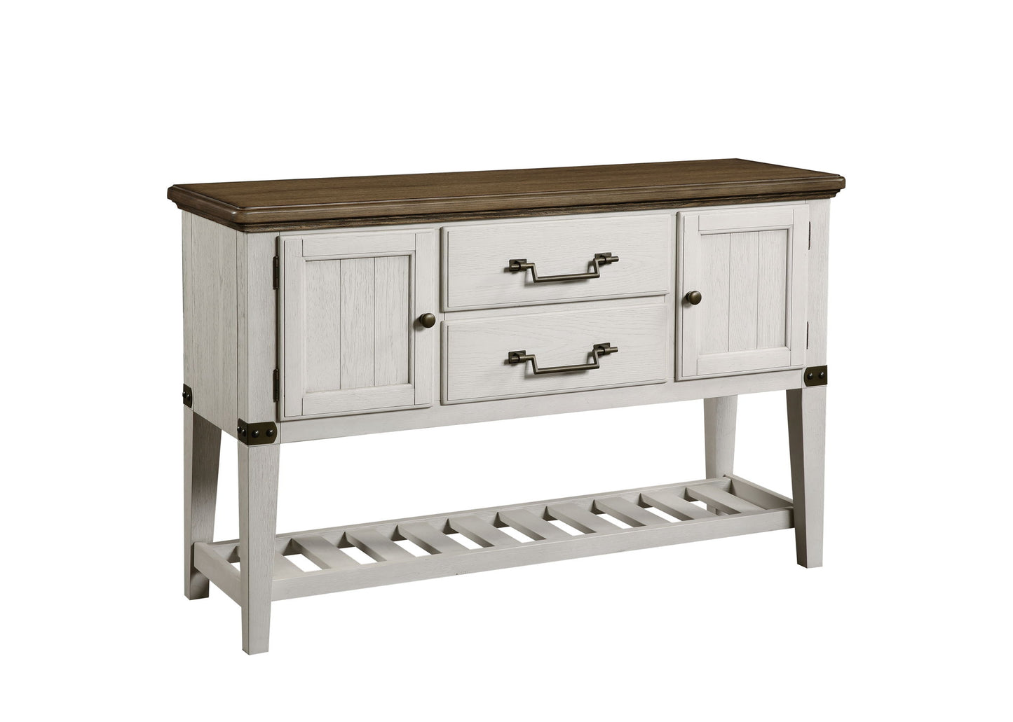 Pendleton - Server - White - Hornell Furniture Outlet