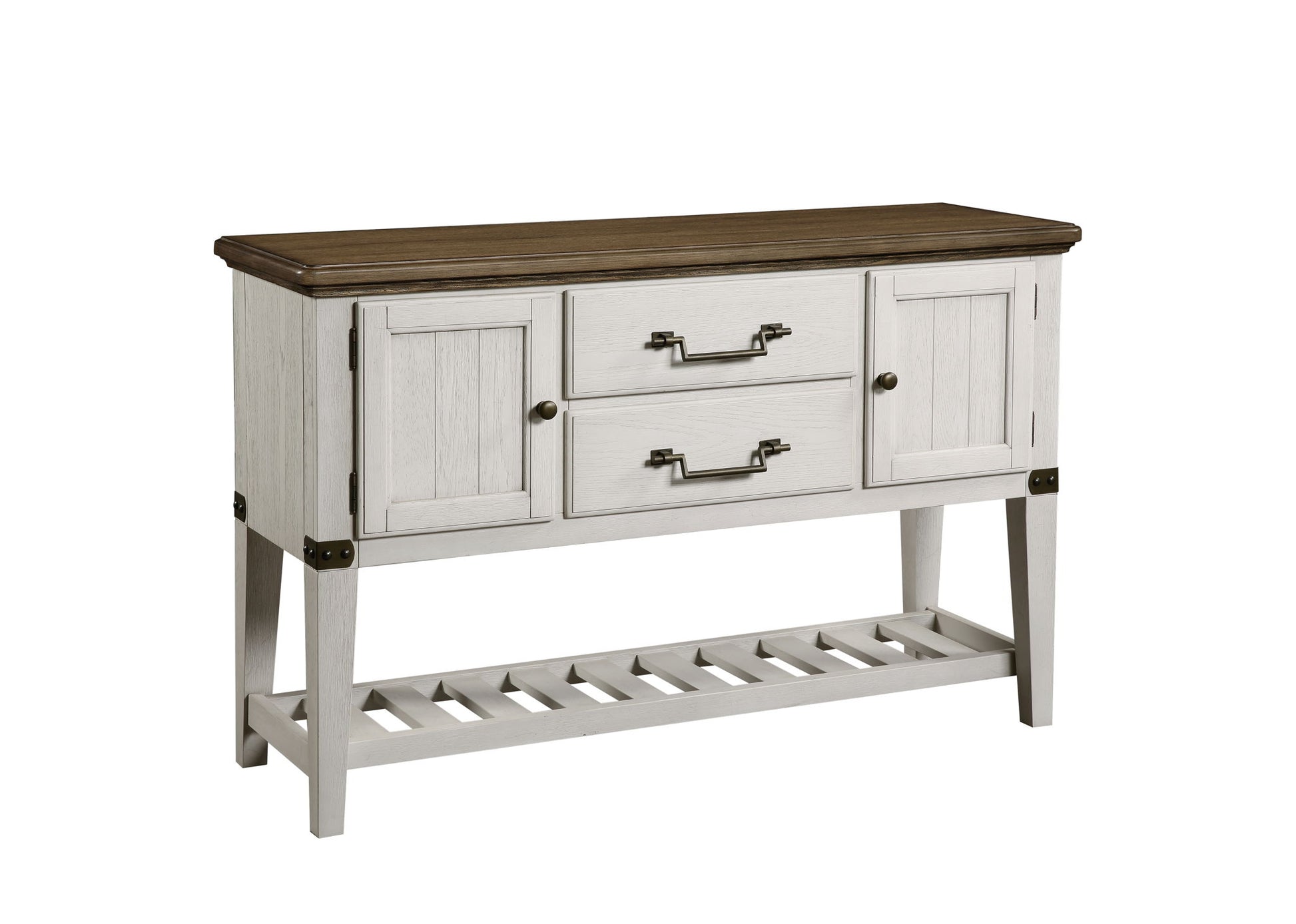 Pendleton - Server - White - Hornell Furniture Outlet