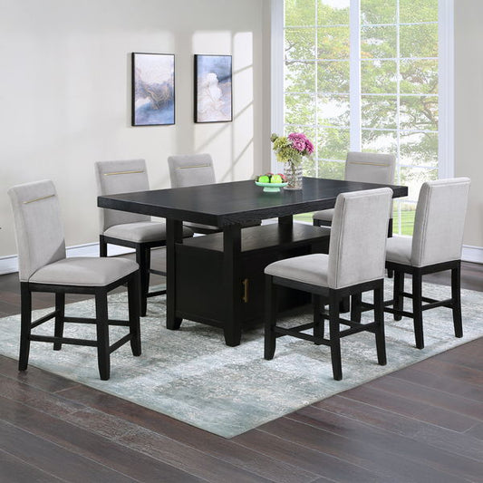 Yves - Counter Height Dining Room Set - Hornell Furniture Outlet