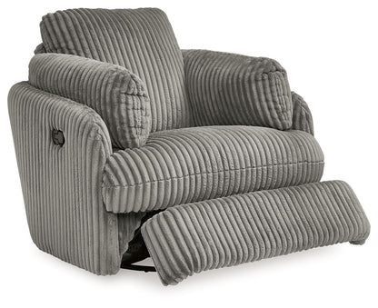 Tie - breaker - Swivel Glider Recliner - Hornell Furniture Outlet