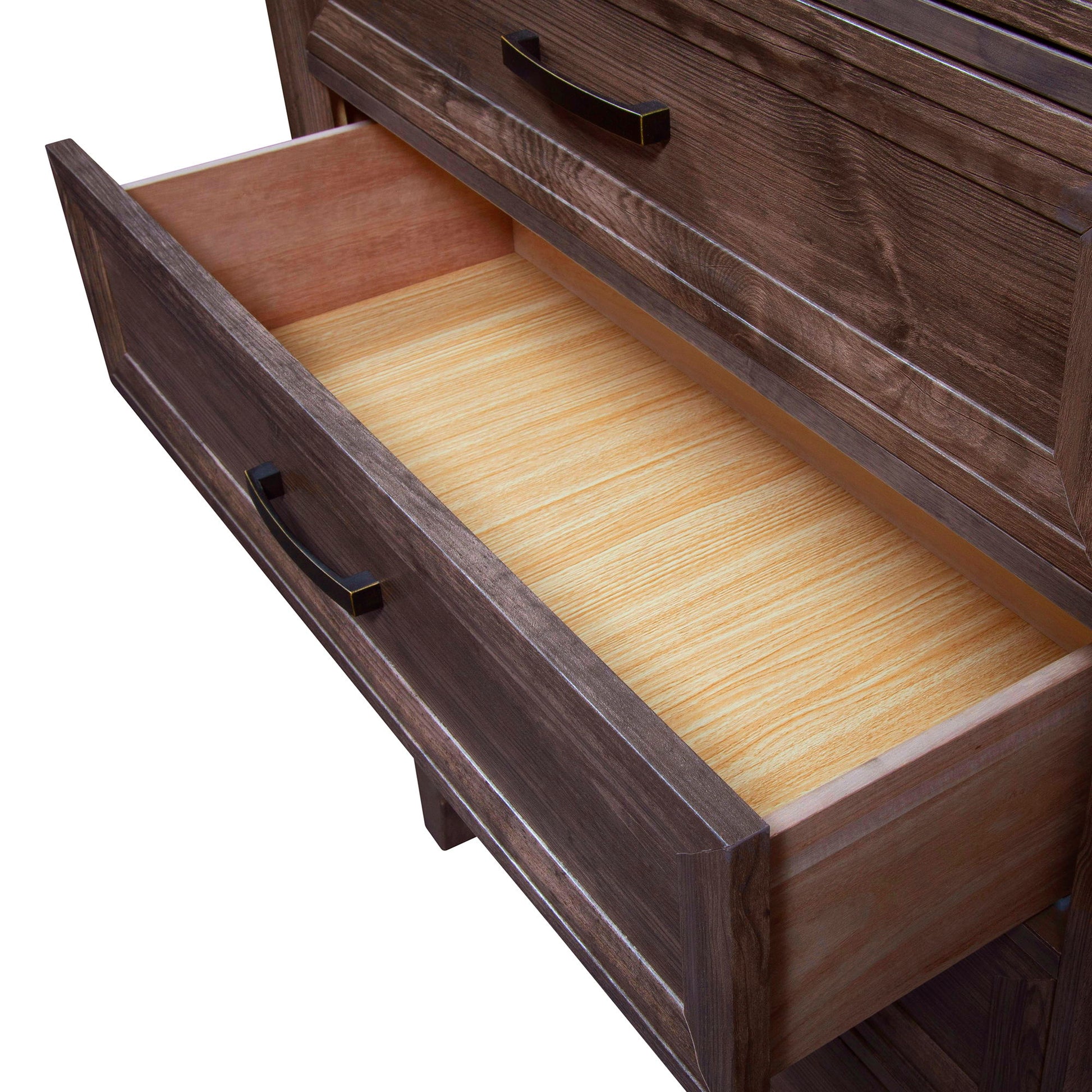 Ridgecrest - 5 Drawer Chest - Light Brown - Hornell Furniture Outlet