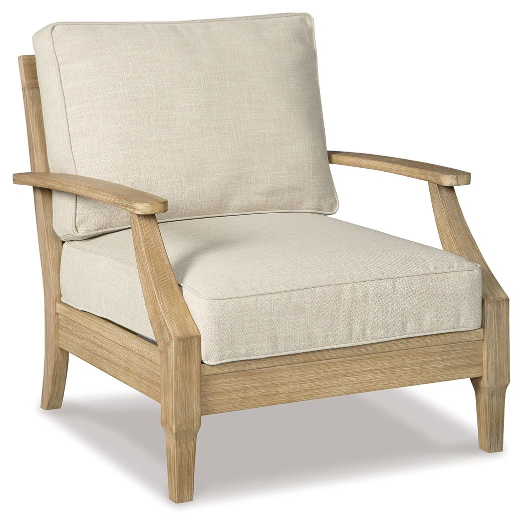 Clare View - Beige - Lounge Chair w/Cushion - Hornell Furniture Outlet