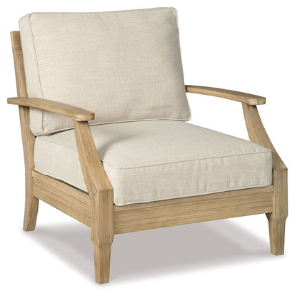 Clare View - Beige - Lounge Chair w/Cushion - Hornell Furniture Outlet