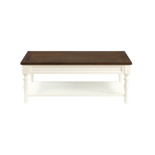 Joanna - Coffee Table - White - Hornell Furniture Outlet