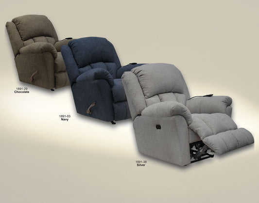 Blarney - Power Recliner With Heat & Massage - Hornell Furniture Outlet