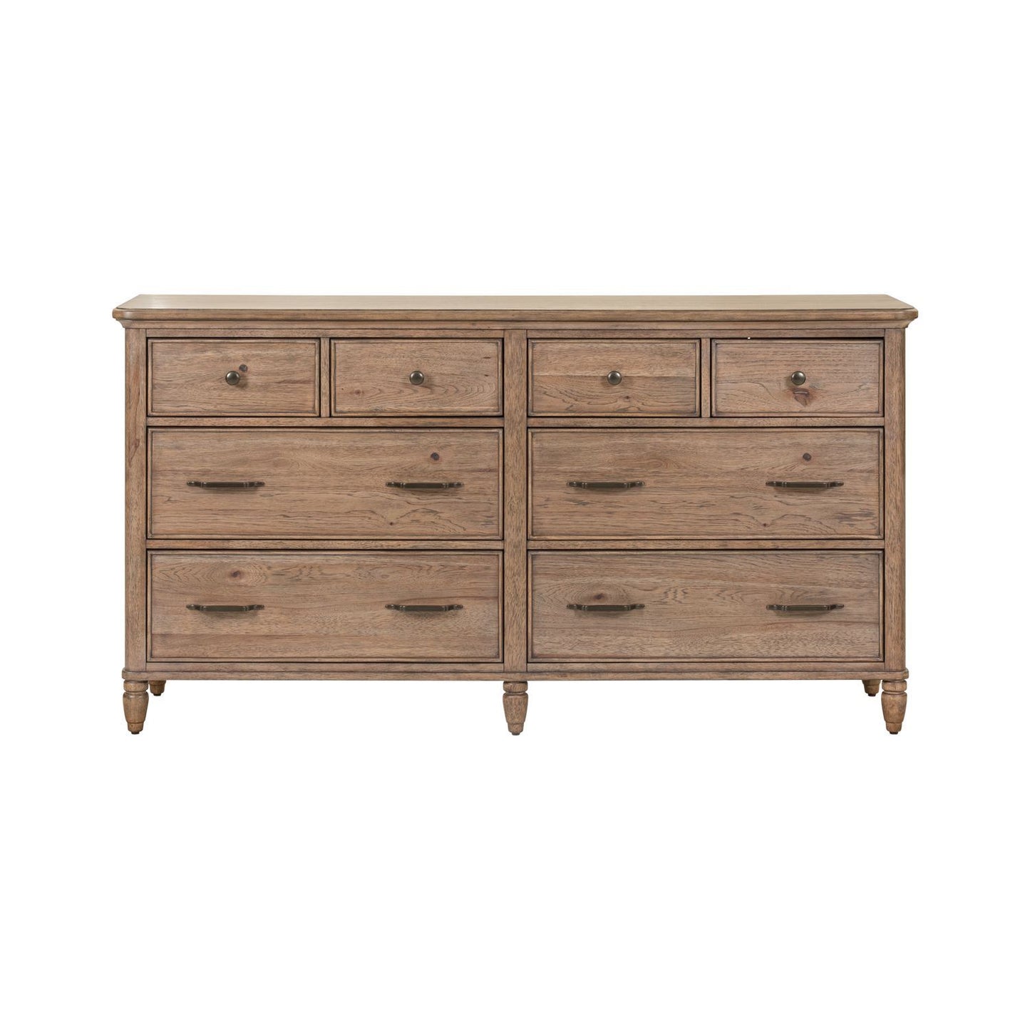 Hickory Grove - 6 Drawer Chest - Brown - Hornell Furniture Outlet