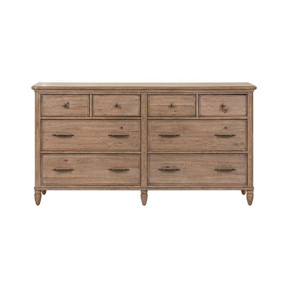 Hickory Grove - 6 Drawer Chest - Brown - Hornell Furniture Outlet