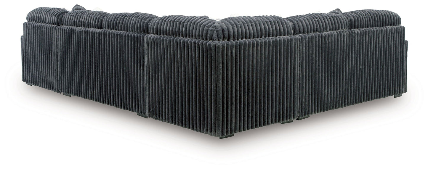 Midnight - Madness - Sectional - Hornell Furniture Outlet