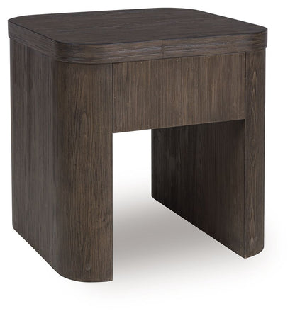 Neo - Rich Brown - Square End Table - Hornell Furniture Outlet