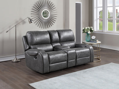Keily - Manual Motion Glider Loveseat - Hornell Furniture Outlet