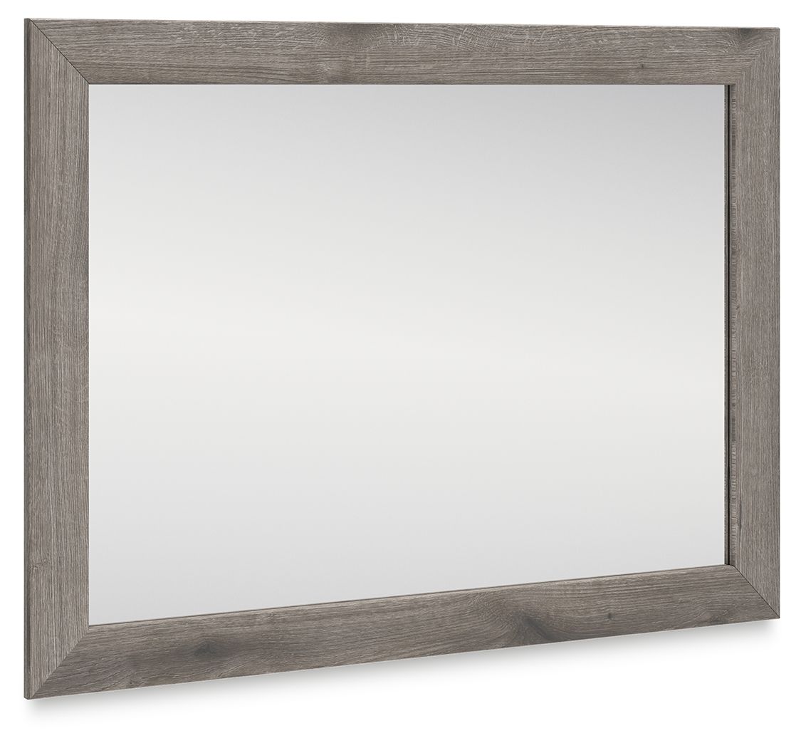 Graystorm - Brown Gray - Bedroom Mirror - Hornell Furniture Outlet