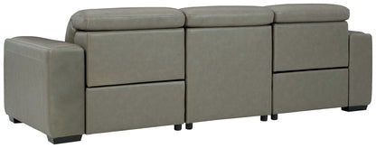 Correze - Power Reclining Sectional - Hornell Furniture Outlet