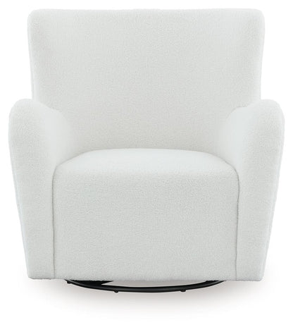 Rowenburg - Swivel Glider Accent Chair - Hornell Furniture Outlet