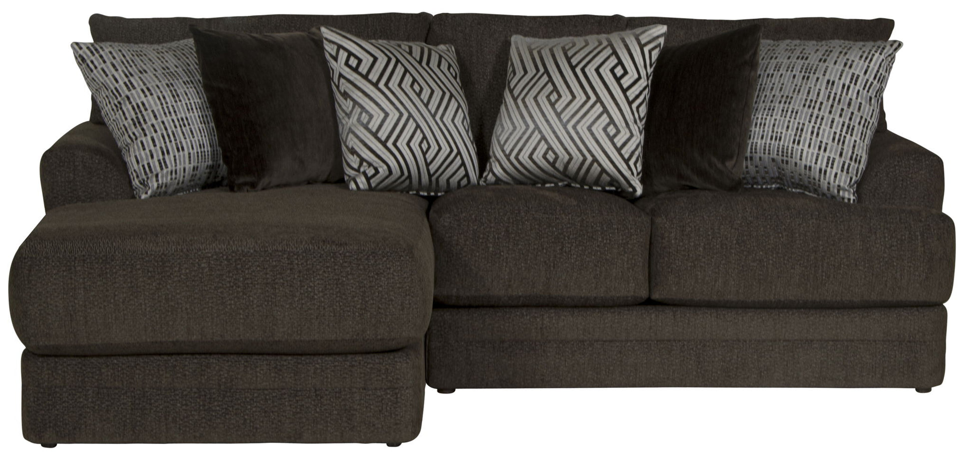 Galaxy - Sectional With Included Accent Pillows - Hornell Furniture Outlet