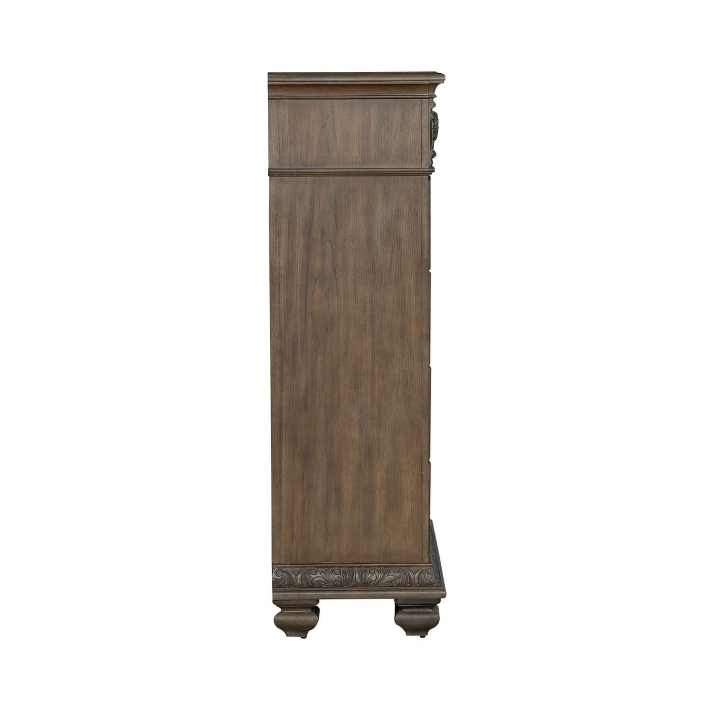 Carlisle Court - 5 Drawer Chest - Medium Brown - Hornell Furniture Outlet