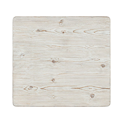 Backroads - End Table - Weathered White & Parchment Brown - Hornell Furniture Outlet