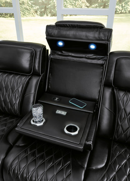 Boyington - Power Reclining Sofa With Adj Headrest - Hornell Furniture Outlet