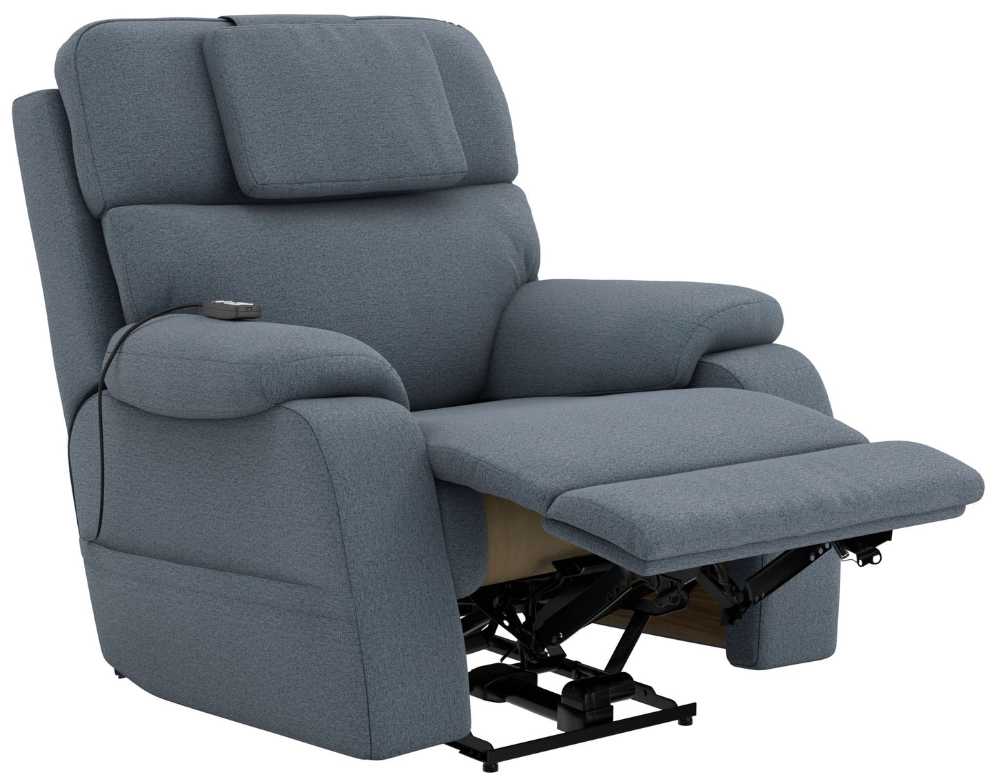 Dreamtime - Power Headrest Power Lay Flat Recliner With CR3 Heat/Massage/Zero Gravity - Hornell Furniture Outlet