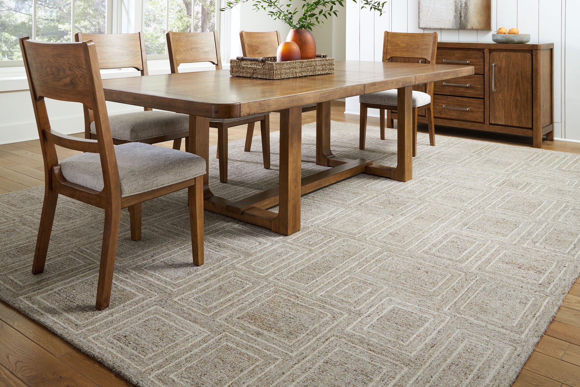 Brickburgh - Area Rug - Hornell Furniture Outlet