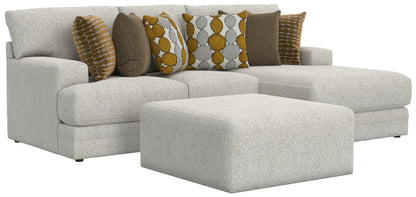 Tori - Sectional With Comfort Coil Seating, Cocktail Ottoman And Accent Pillows Included - Hornell Furniture Outlet