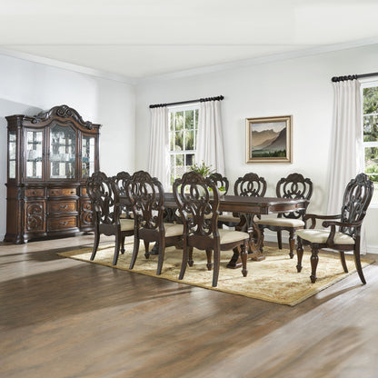 Royale - Dining Table - Dark Brown - Hornell Furniture Outlet