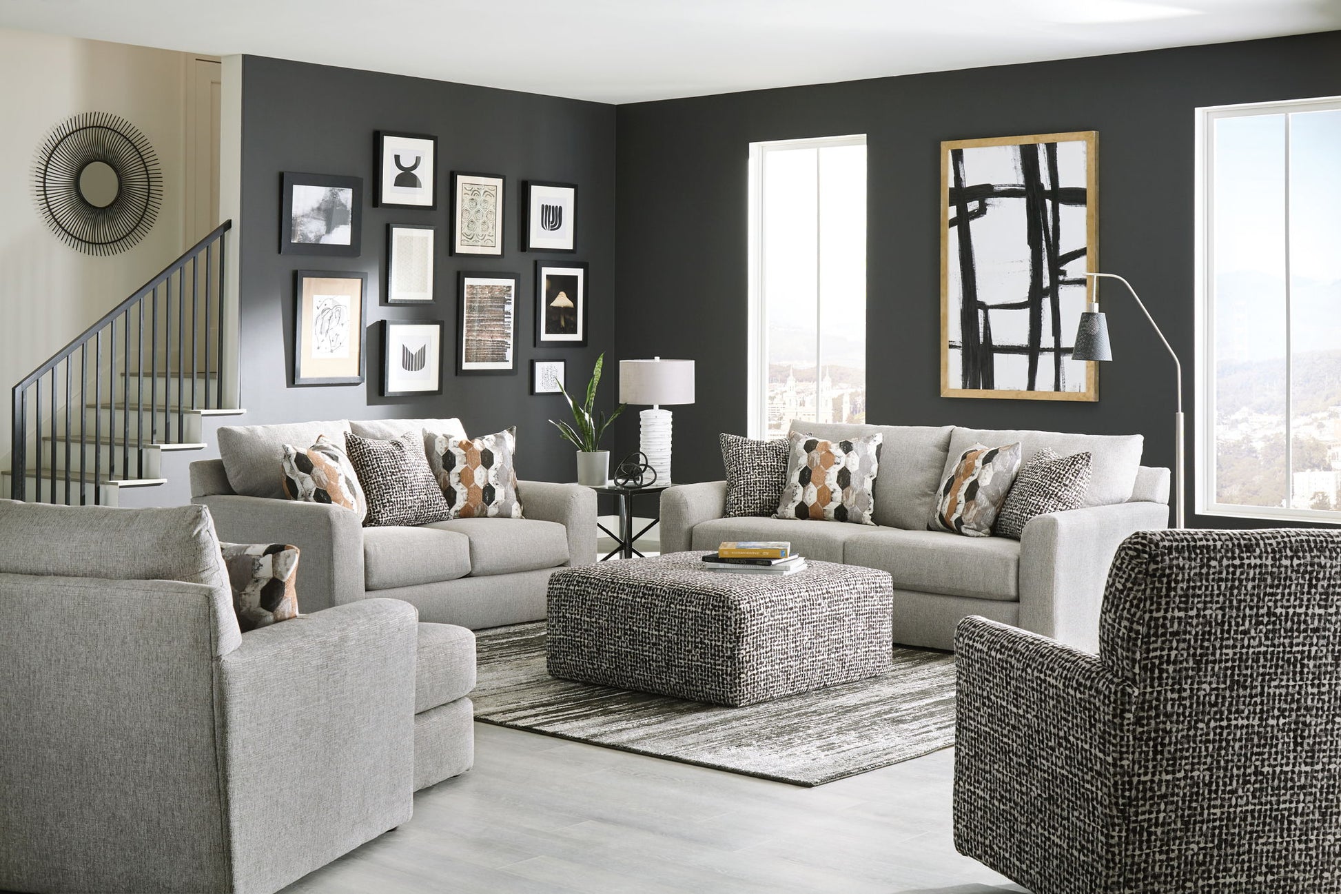 Hooten - Ottoman - Hornell Furniture Outlet
