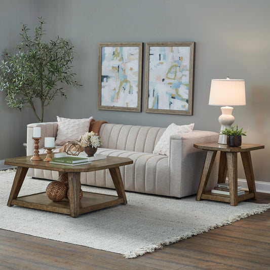 Carolina Park - Optional 3 Piece Set - Brown - Hornell Furniture Outlet