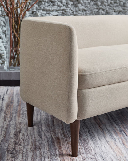 Wainner - Beige - Accent Bench - Hornell Furniture Outlet